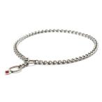 <2.0mm/40cm>BLC нержавеющая сталь раунд воздушная заслонка цепь маленький * для средних собак 