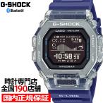 G-SHOCK G-LIDE Gleaming Wave GBX-100S-2JF メンズ 腕時計 電池式 Bluetooth デジタル 反転液晶 ブルー 国内正規品 カシオ