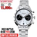 ショッピング福袋対象 選べる福袋対象 サクスニーイザック クオーツ クロノグラフ SY15219-WH メンズ 腕時計 電池式 ホワイトダイヤル メタルバンド LB2026