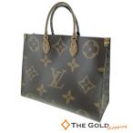  Louis Vuitton on The go-GM M45320 монограмма ja Ian to парусина Brown 2WAY ручная сумочка плечо .. плечо большая сумка LOUIS VUITTON* б/у 