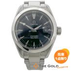  Omega Seamaster Aqua Terra 150M 2577.50 батарейка заменен 29.2mm кварц чёрный циферблат Date наручные часы женский часы OMEGA* б/у 