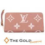 LOUIS VUITTON Zippy бумажник M81645 монограмма Anne план to кожа bai цвет rose Tria без претензий Zip длинный бумажник длинный кошелек * б/у 
