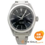 OMEGA Seamaster 150M 2577.50 батарейка заменен 29.2mm кварц чёрный циферблат Date наручные часы женский часы Omega * б/у 