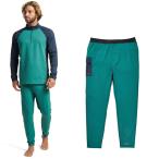[S размер ]BURTON мужской внутренний Men's Heavyweight X Base Layer Pants (Antique Green / Dress Blue)