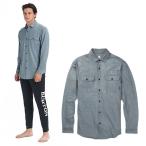 ショッピングburton SALE メンズ インナー シャツ バートン Men's Burton Midweight Oxford Shirt （Dark Slate Carpenter)