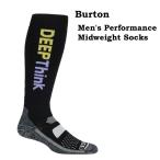 BURTON мужской snow носки Men's Burton Performance Midweight Socks (Thinker)
