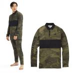 [S M размер ]BURTON мужской внутренний Men's Burton Midweight Rugby Shirt (Worn Camo)