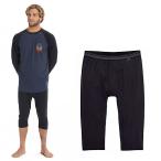 SALE BURTON мужской внутренний Men's Midweight Base Layer Shant (True Black)
