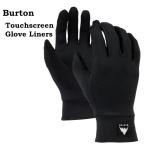 BURTON バートン ライナー Burton Touchscreen Glove Liners(True Black) 24-25