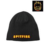 SPITFIRE  ビーニー　SPITFIRE WHEELS LTB SCRIPT SKULLY BEANIE（BLACK/GOLD/RED） スピットファイア ニット帽