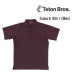 アクシオ サバーブシャツ ティートンブロス TETON BROS Suburb Shirt - Men 2022 （Wine Red）