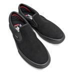 8/5まで送料無料中!(沖縄:880円) VANS バンズ スケート スリッポン VANS SKATEBOARDING SKATE SLIP ON SHOES(BLACK/BLACK)