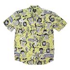 ショッピングボルコム 夏の準備早得キャンペーン！ VOLCOM シャツ 半袖 ボルコム メンズ　SURF VITALS OZZY WOVEN SHORT SLEEVE SHIRT （GLIMMERYELLOW） SALE