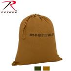 SALE【訳有】ロスコ キャンバス ディティー バッグ【Sサイズ】Rothco Military Ditty Bag 16 X 19（2色）:  2573 他（2色）