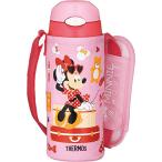 サーモス 水筒 真空断熱ストローボトル 400ml ミニー ピンクコーラル 保冷専用 FHL-402FDS PK-C