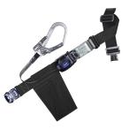 [藤井電工] 新規格 胴ベルト型 リトラ 巻取式 ブラック 黒 Mサイズ ベルト長さ 1200mm TB-RN-OT590-BLK-MM寸TB-