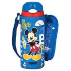 ショッピングサーモス 水筒 サーモス 水筒 真空断熱ストローボトル 400ml ミッキー ブルーレッド 保冷専用 FHL-402FDS BL-R