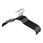 MAWA(マワ) すべり落ちないハンガー シルエット41F 10本組 ブラック 10年