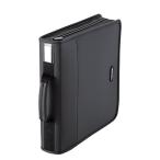  Elecom DVD CD кейс бумажник застежка-молния есть 160 шт. входит CCD-SS160BK