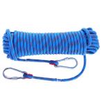  трос 10mm выдерживаемая нагрузка 2100kg 10Mgai трос кемпинг полиэстер kalabina имеется палатка трос предотвращение бедствий безопасность уличный деятельность аксессуары sa