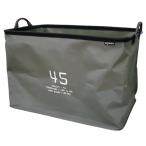 スロウワー(SLOWER) アウトドア 収納ケース 折りたたみ 防水 バケツ バッグ OLIVE グリーン 95リットル HANG STOCK