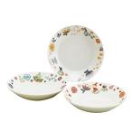 山加商店 MOOMIN (ムーミン) 「 ハーバリウム 」 パスタ皿 カレー皿 直径約22cm 3北欧 日本製 MM2100-139