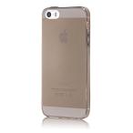 レイ・アウト iPhone SE / iPhone5s / iPhone5 ケース TPUソフトケース 極薄 ブラック RT-P11TC7/BM