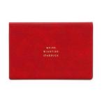 [HIGHTIDE] ハイタイド 通帳ケース クラシック レッド GB183