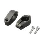 poshu лицо (POSH FAITH) аксессуары для мотоцикла quick release скоба зажим только 22.2mm руль для 2 шт. комплект матовый титан 0