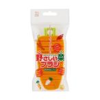 ショッピングフードロス 小久保工業所 野さしい菜ブラシ にんじん型 (野菜用ブラシ/吊り下げ式) 野菜ブラシ キッチンブラシ キッチンツール 台所 (オレンジ/日本製)