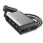  Max wing прикуриватель 3 полосный машина charger 3 полосный сигара расширение PD 20W USB модель C QC3.0 внезапный скорость зарядка вольтметр iPho