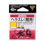 がまかつ(Gamakatsu) ヘラスレ(鯉用) フック (黒) 6号 釣り針