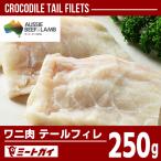 ワニ肉 ヒレ/フィレ ステーキ 250g クロコダイルミート 鰐肉