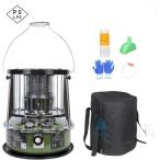 2025新型 石油ストーブ 対流式石油ストーブ 小型 対流式暖房 省エネ 小型 軽量 持ち運びやすい 収納袋付き アウトドア 多機能ストーブ 急速加熱 省エネ 防災