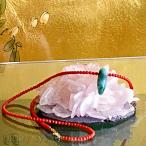 theoryxyz珊瑚ネックレス糸...