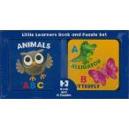 ANIMALS ABC-Little Learners Book and Puzzle Set