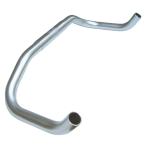 NITTO/日東 RB021 380mm シルバー ハンドル 自転車部品 サイクルパーツ