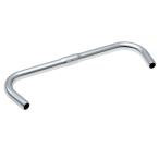 NITTO/日東 B263AA 380mm シルバー ブルホーンバー 自転車部品 サイクルパーツ