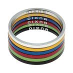 Dixna/ディズナ バンテージヘッドスペーサー 2.5mm レッド 自転車部品 サイクルパーツ ヘッドパーツ