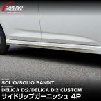 新型ソリオ ソリオバンディット MAD7S MA37S MA27S デリカD_2 デリカD_2カスタム サイドリップガーニッシュ 予約/6月20日頃入荷予定