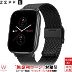 無金利ローン可 ゼップイー Zepp E スクエア Square スマートウォッチ sp170020-C107 メタリックブラック おしゃれ ファッション 心拍計