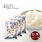 米 白米 銀河のしずく 2kg×3袋 令和6年産 岩手県産 ご飯 ライス