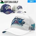 ガッチャゴルフ 2025 メッシュキャップ ボタニカルロゴ 吸汗速乾 スナップバック 252GG8712 GOTCHA GOLF 25SS ゴルフウェア メンズ レディース 帽子 JUN2