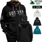 ガッチャゴルフ 2025 メンズ フルジップ長袖パーカー 裏起毛 ネックウォーマー付き 253GG1600 GOTCHA GOLF  2025FW ゴルフウェア トップス OCT3