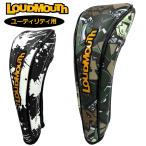 ラウドマウス 2025 ヘッドカバー ユーティリティ用 LM-HC0018/UT 775996 25FW Loudmouth UT カバー 派手 な メンズ レディース SEP2