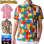 ラウドマウス 2025 メンズ 半袖 ポロシャツ 吸汗速乾 UVカット 775600 メール便発送  25FW 日本規格 ゴルフウェア Loudmouth golf SEP3