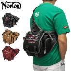 ノートン メンズ レザーショルダーバッグ 249N8501 マルチポケット Norton TCBR メッセンジャーバッグ ボディバッグ 肩掛け ワンショルダー