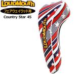 クーポン有 日本規格 ラウドマウス ヘッドカバー フェアウェイウッド用 Country Star 45 カントリースター45 LM-HC0010/FW 771994(301) QCBR Loudmouth FW用