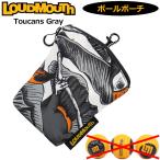  громкий мышь мяч сумка мяч для гольфа нет Toucans Gray палец на ноге can z серый LM-BC0002 771976(296) японский стандарт почтовая доставка отправка QCBR Loudmouth мяч держатель 