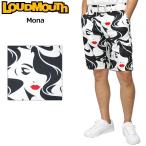 日本規格 ラウドマウス 2021 メンズ ショートパンツ ストレッチ UVカット Mona モナ 761302(152)  21SS Loudmouth ゴルフウェア ゴルフパンツ 派手 APR2